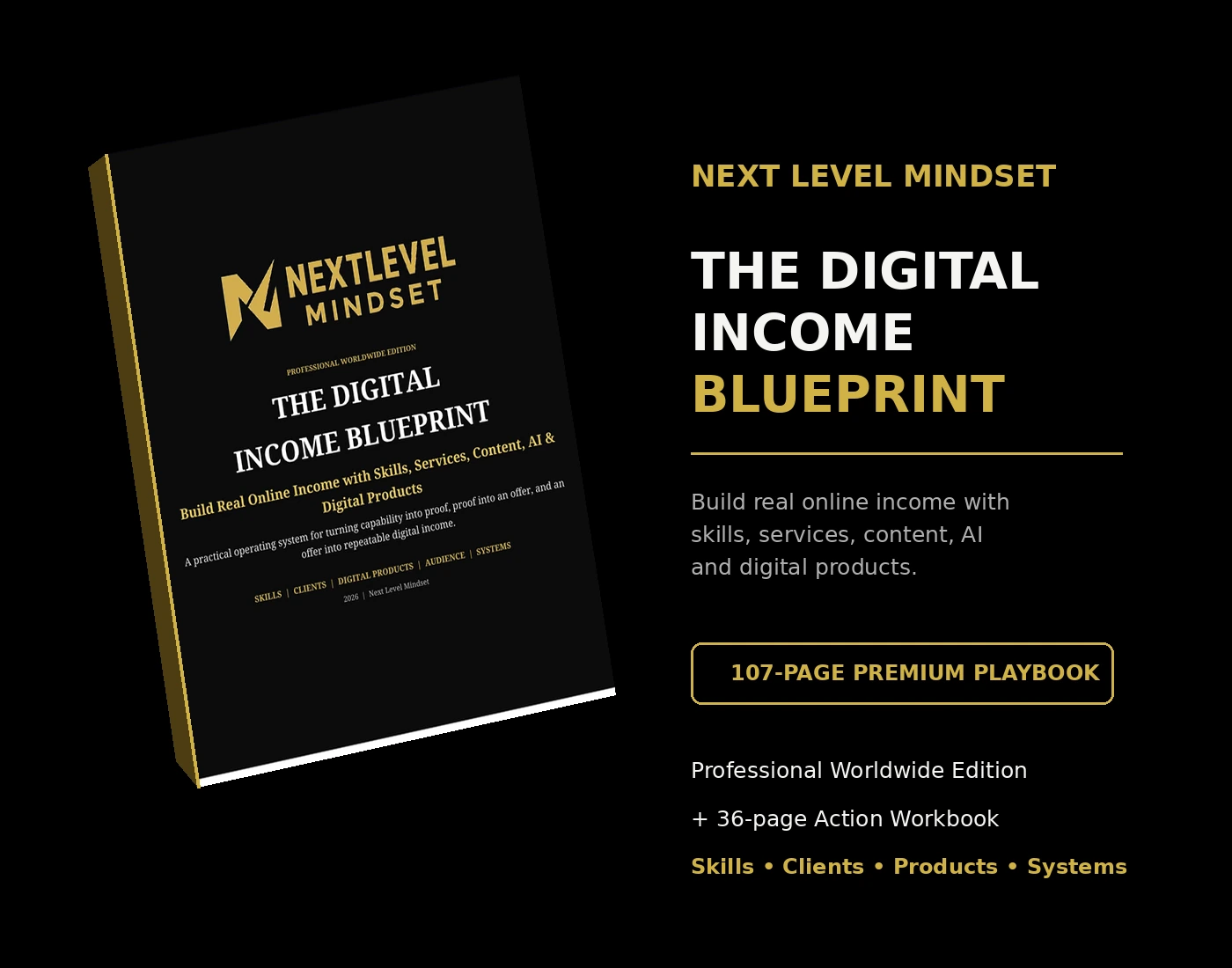 The Digital Income Blueprint book preview
