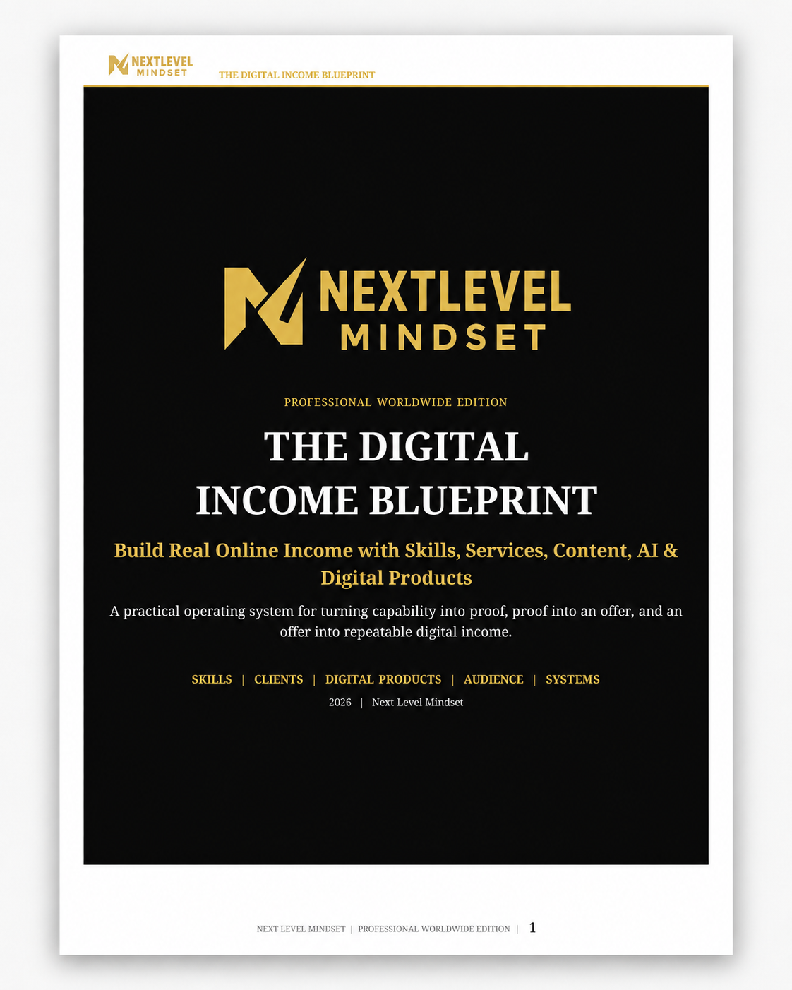 The Digital Income Blueprint preview — priv1
