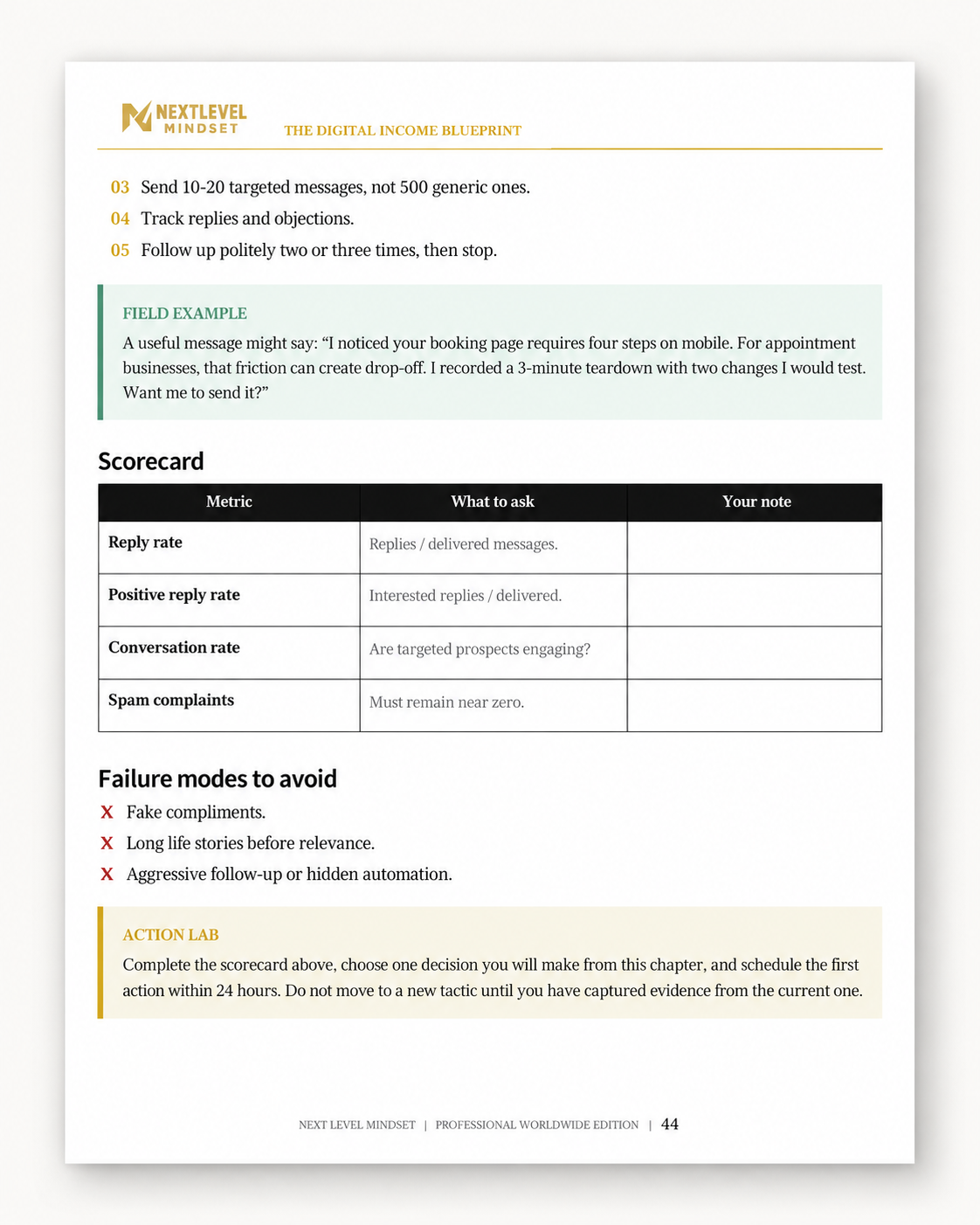 The Digital Income Blueprint preview — priv3