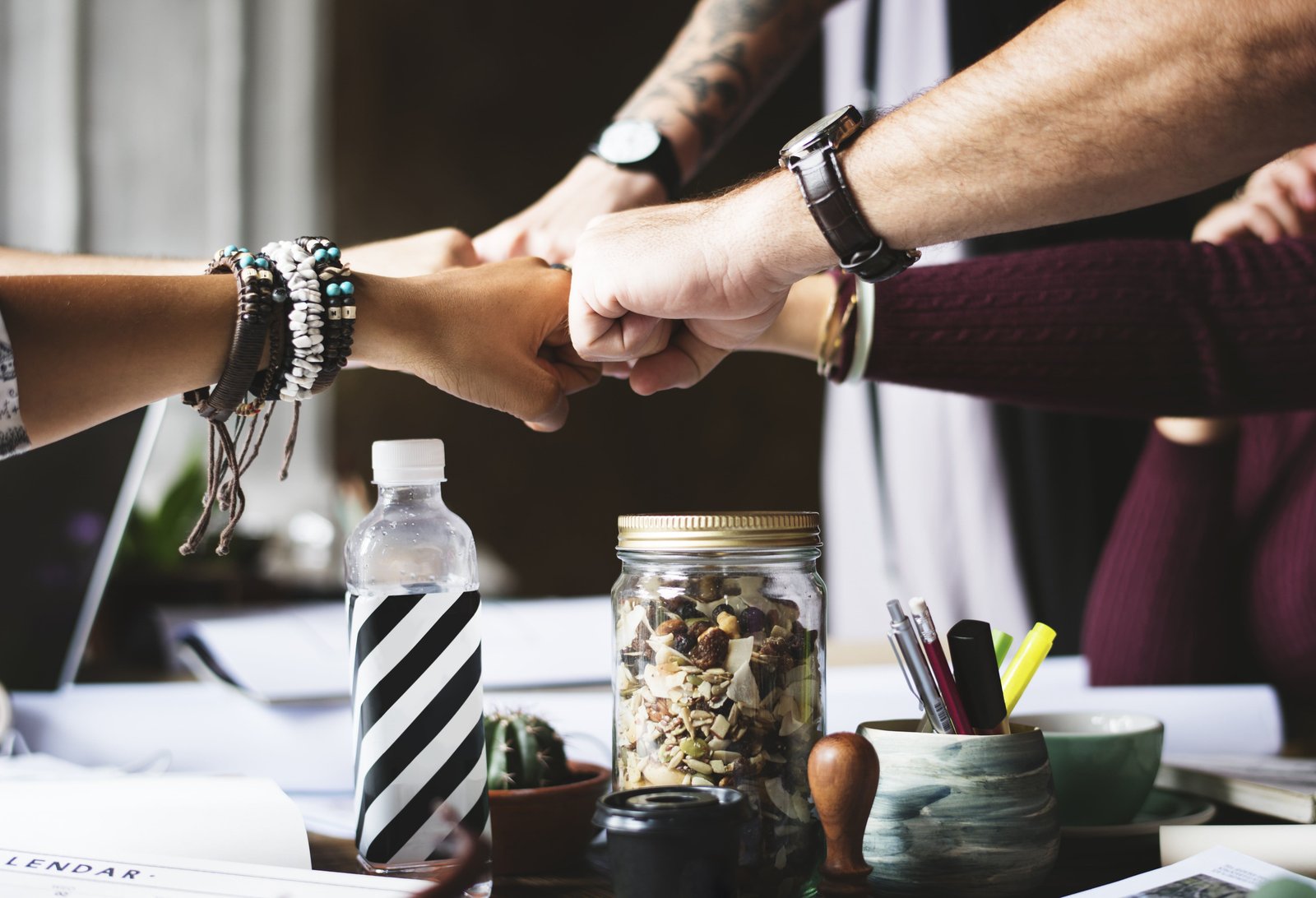 Professional working with AI tools in a modern workplace